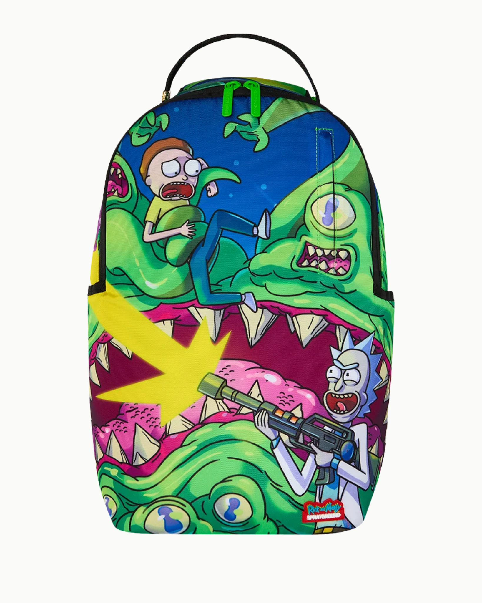 RICK AND MORTY ALIEN ATTACK BACKPACK