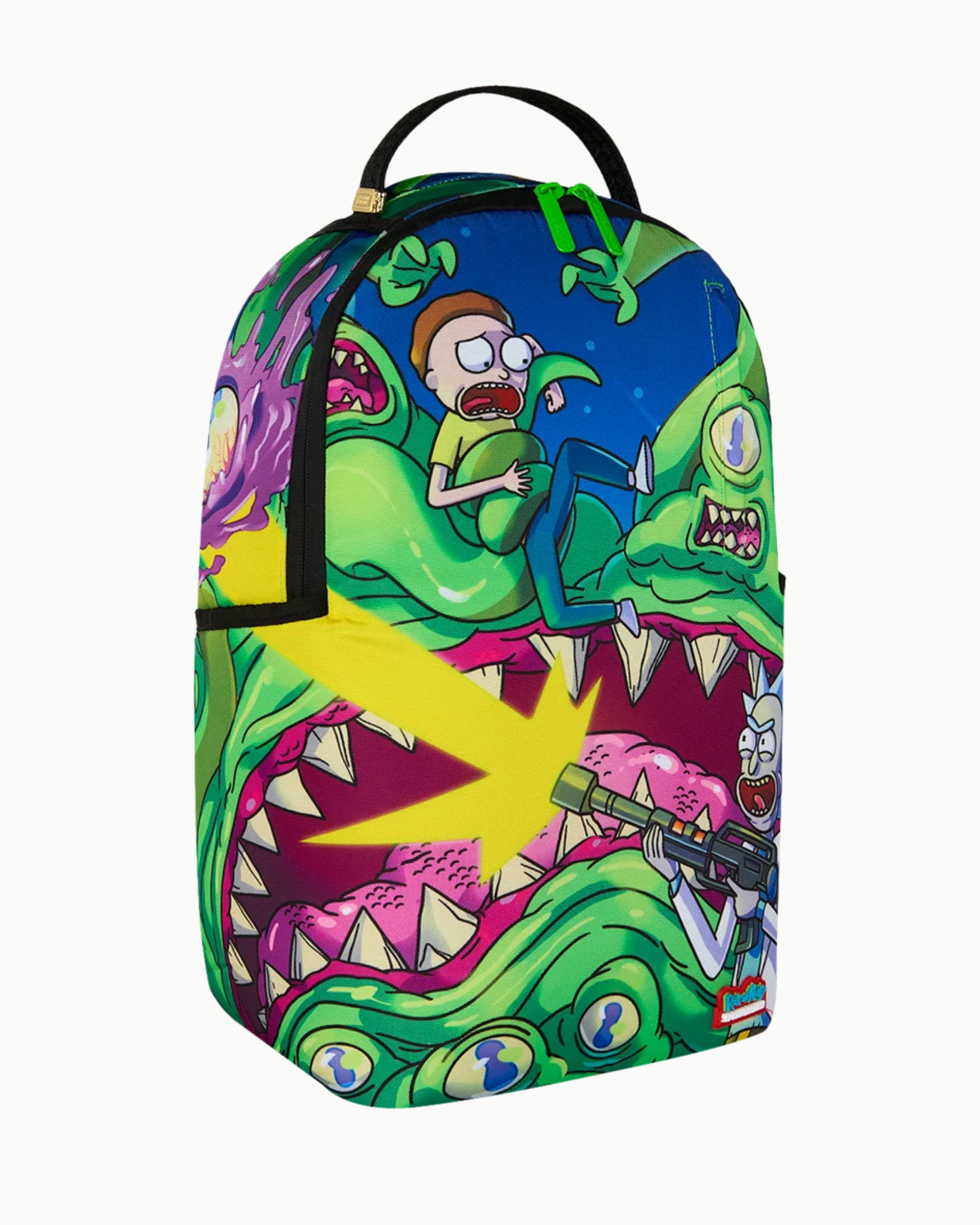 RICK AND MORTY ALIEN ATTACK BACKPACK
